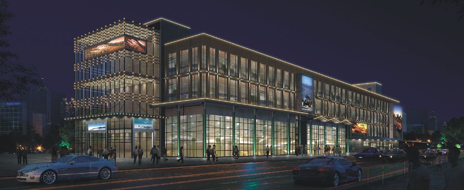 热销led户外点光源5w五出光