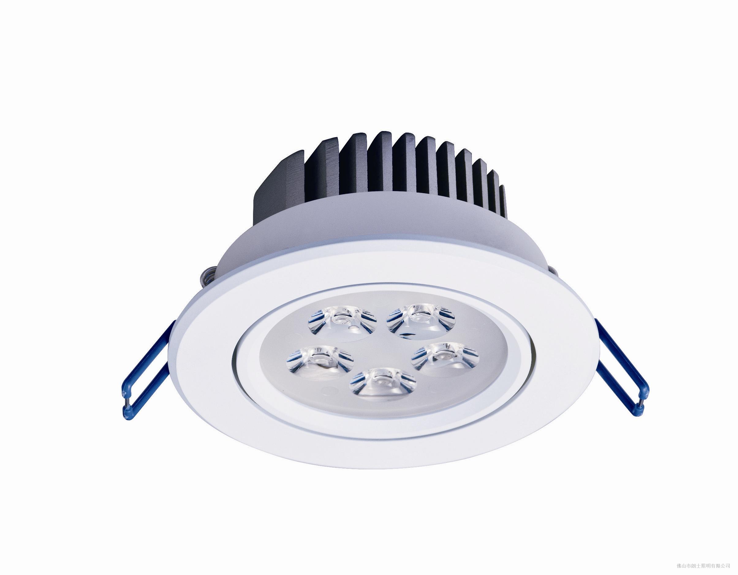 朗士照明 5wled车铝天花灯