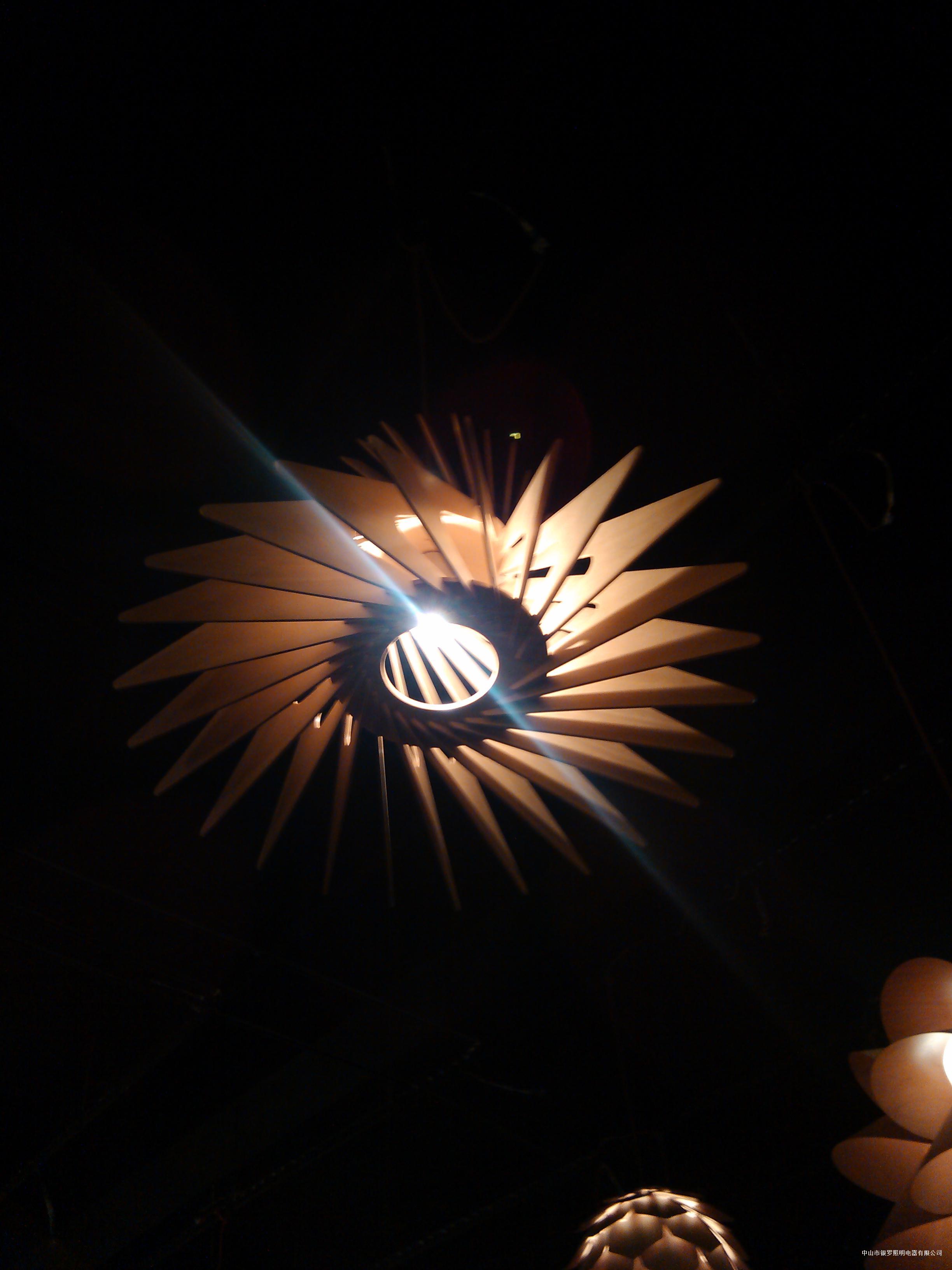  贝司达照明> 创意实木吊灯 休息室吊灯/简约节能/现代风格灯饰-闪电