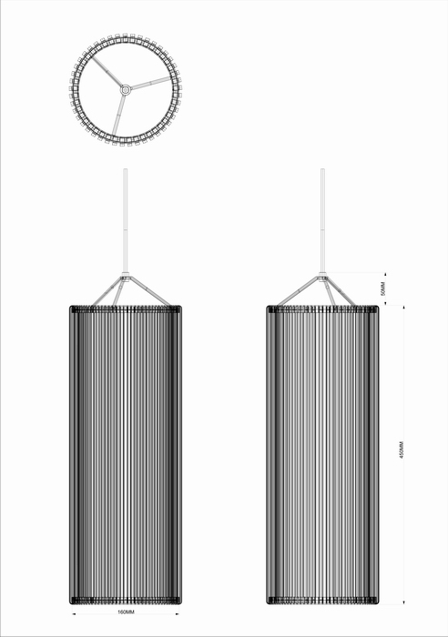安嵘led圆珑吊灯